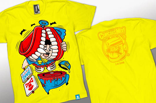 t-shirt packaging concepts, T-Shirt Packaging Concepts: Ice cream, Cereals, Lollies