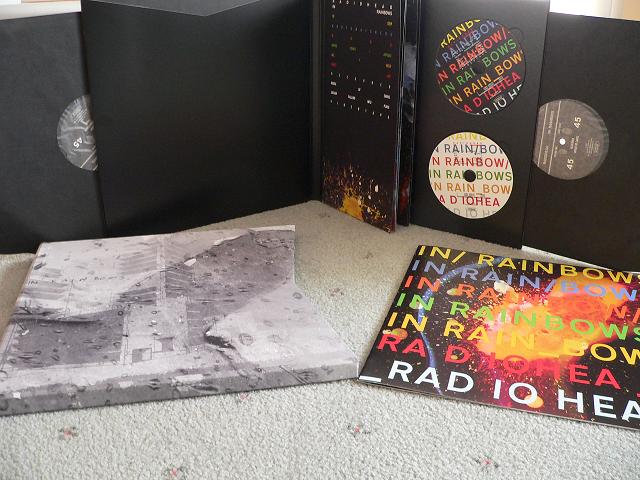 grammy music packaging in rainbows radiohead