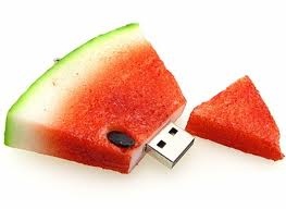 watermelon flash drive