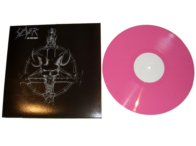 Slayer- Rare Tracks pink vinyl