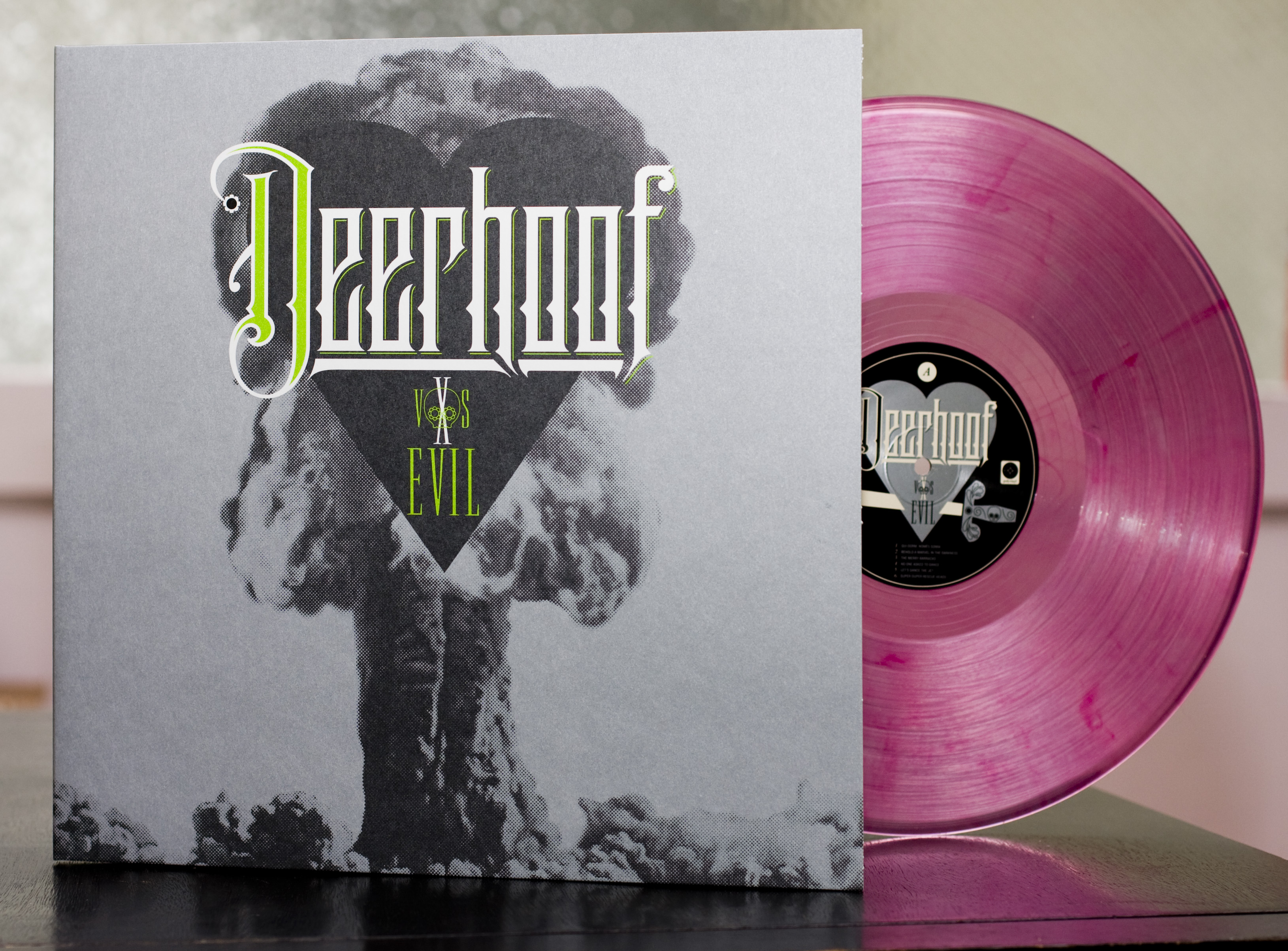 vinyl record creative Deerhoof vs. Evil