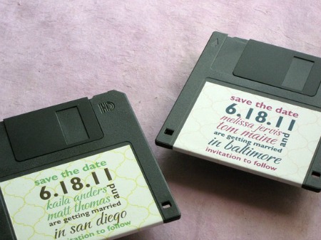 floppy disk invites