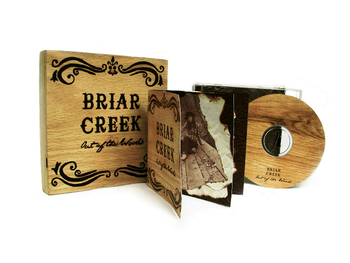 wooden cd cases Briar Creek CD Packaging