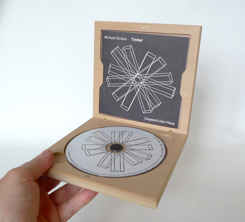 timber wooden cd packaging