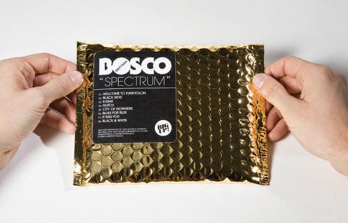 Bosco CD Packaging bubble wrap