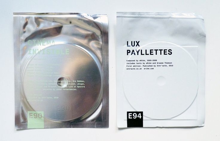 minimalist CD/DVD, Minimalist CD/DVD Packaging That Pack a Punch