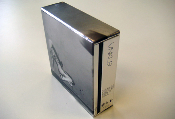 cd packaging metallic design