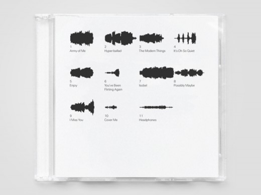 Clear CD cases creative minimalist