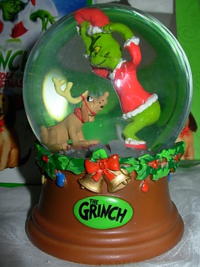 The Grinch Snow Globe collector