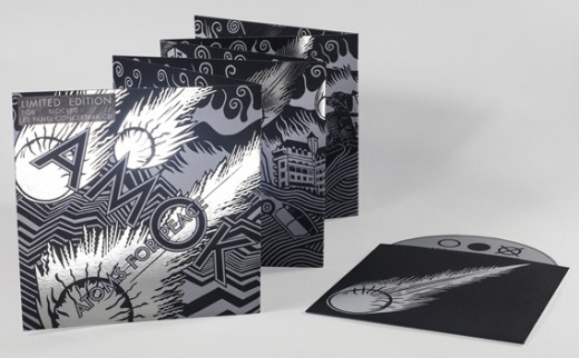amok atoms for peace CD foil packaging