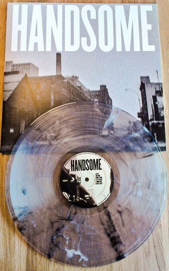 handsome clear vinyl record