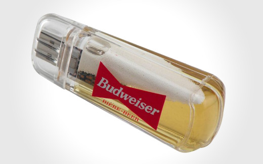 USB Beer flash drive Budweiser