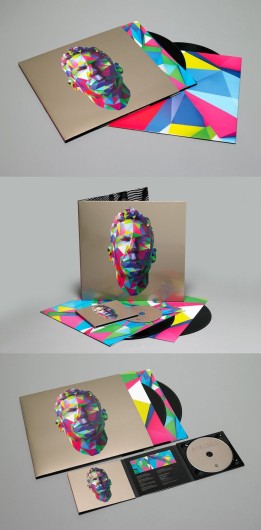 Jamie Lidell's self-titled album cover