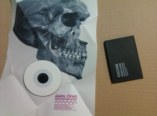 GHONE CD Packaging case-opened