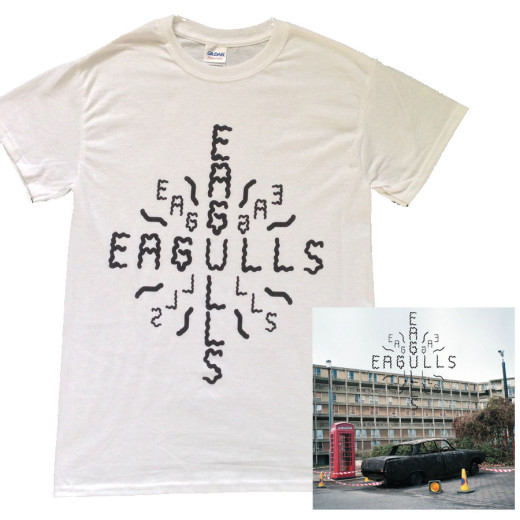 t-shirt and vinyl bundle- Eagulls
