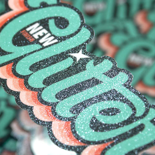 Sparkly Glitter Name Cutout Vinyl Sticker Decal – SheltonShirts