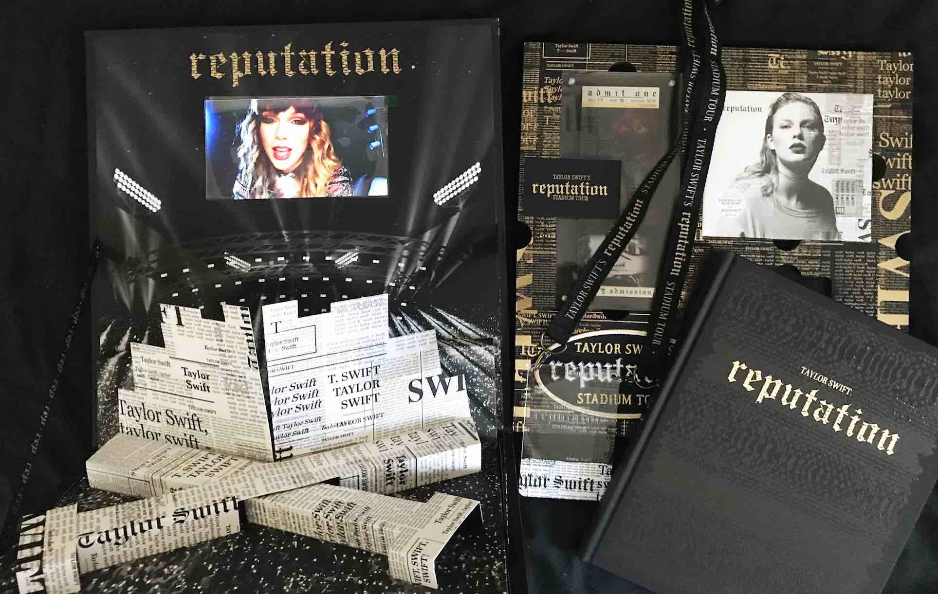 VIP Tour Box Sets of Taylor Swift and 10 other musicians (they're